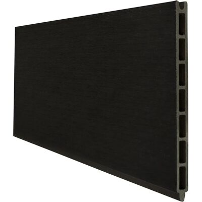 GroJa Solid Grande Premium Einzelprofil Steckzaun 180 x 24 cm Schwarz GroJa Solid Grande Premium Einzelprofil Steckzaun 180 x 24 cm Schwarz