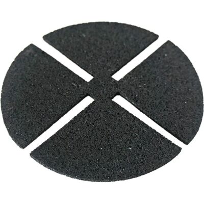 GS Terrassen Gummipad 130 mm x 130 mm x 3 mm für Plattenlager GS Terrassen Gummipad 130 mm x 130 mm x 3 mm für Plattenlager