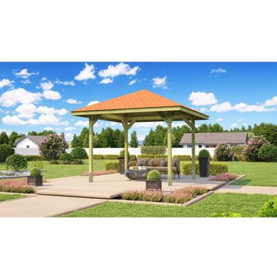 Weka Pavillon Gartenoase 651 - Pavillon Weka Pavillon Gartenoase 651 - Pavillon