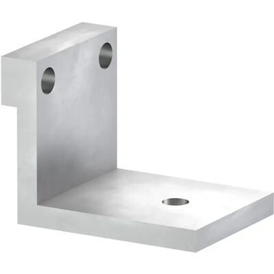 GS Terrasen Montagesysteme GS Terrassen Bodenanker XXL Alu Blank GS Terrasen Montagesysteme GS Terrassen Bodenanker XXL Alu Blank