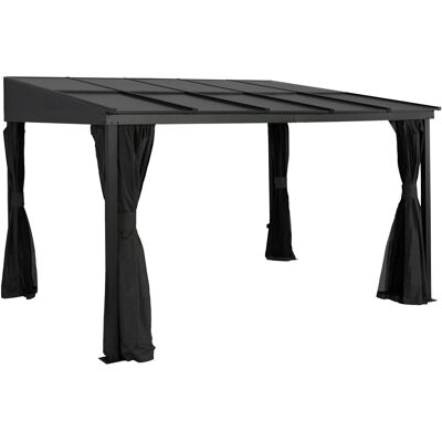 Sojag Terrassenüberdachung St. Barthelemy 812 B x T: 364 cm x 248 cm Anthrazit Sojag Terrassenüberdachung St. Barthelemy 812 B x T: 364 cm x 248 cm Anthrazit