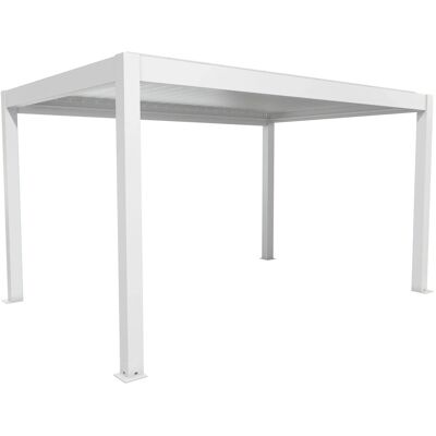 Biohort Pergola 4,5 m x 3 m Weiß/Silber-Metallic Biohort Pergola 4,5 m x 3 m Weiß/Silber-Metallic