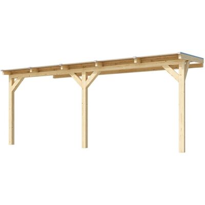 Weka Terrassenüberdachung 672 Gr. 2 Holz Weka Terrassenüberdachung 672 Gr. 2 Holz