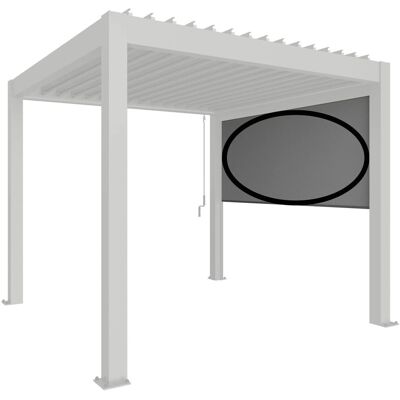 Biohort Sonnenschutzrollo Elektrisch 3 m Quarzgrau-Metallic Biohort Sonnenschutzrollo Elektrisch 3 m Quarzgrau-Metallic