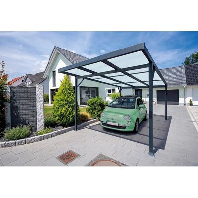 Gutta Premium Carport anthrazit 309,4 x 562 cm 16 mm Klima blue Carport Gutta Premium Carport anthrazit 309,4 x 562 cm 16 mm Klima blue Carport