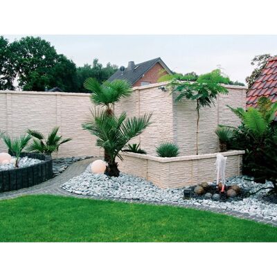 Beckers Betonzaun Betonzaun-Platte Nostalgie 144 cm x 30 cm x 4,5 cm Beckers Betonzaun Betonzaun-Platte Nostalgie 144 cm x 30 cm x 4,5 cm