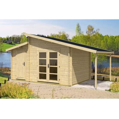 Alpholz Gartenhaus Aktiva 40 - Gartenhaus Alpholz Gartenhaus Aktiva 40 - Gartenhaus