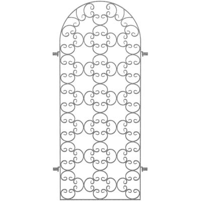 Eleo Rankgitter Rosa 190 cm x 82 cm Feuerverzinkt Eleo Rankgitter Rosa 190 cm x 82 cm Feuerverzinkt