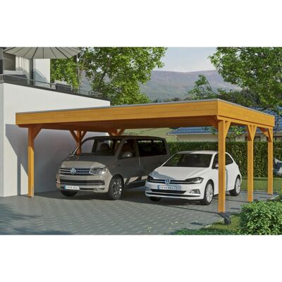SKANHOLZ - Grunewald - Schiefergrau - 2-Carport SKANHOLZ - Grunewald - Schiefergrau - 2-Carport