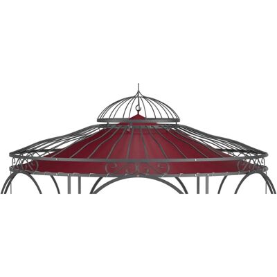 Eleo Sonnensegel Milano Ø 290 cm für Pavillon Milano Weinrot Eleo Sonnensegel Milano Ø 290 cm für Pavillon Milano Weinrot