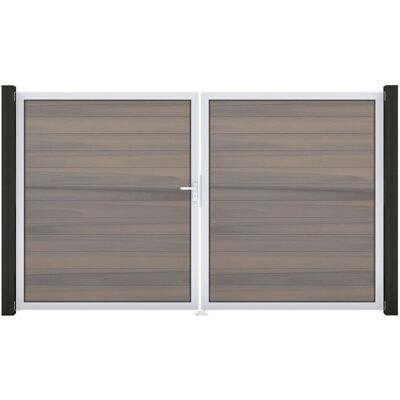 GroJa Solid Steckzaun Tor DIN Links EV1 Bi-Color Sand GroJa Solid Steckzaun Tor DIN Links EV1 Bi-Color Sand