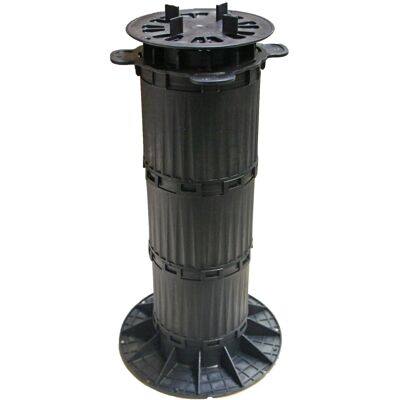 GS Terrasen Montagesysteme GS Terrassen Plattenlager Pro Verstellbar 470 mm - 570 mm Schwarz GS Terrasen Montagesysteme GS Terrassen Plattenlager Pro Verstellbar 470 mm - 570 mm Schwarz