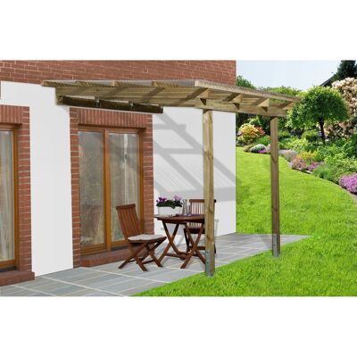 Weka Druckimprägniertes Holz Terrassendach Weka Druckimprägniertes Holz Terrassendach