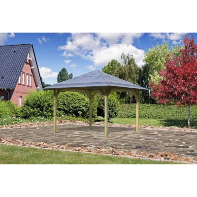 Karibu 4-Eck-Pavillon Bever 2 Karibu 4-Eck-Pavillon Bever 2