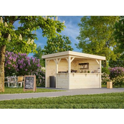 Palmako Pavillon Lenna Set 303 300 x 300 cm Lackiert Weiß FSC® Palmako Pavillon Lenna Set 303 300 x 300 cm Lackiert Weiß FSC®
