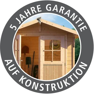 Karibu Holz-Gartenhaus Ängelholm Natur Unbehandelt 280 cm x 280 cm Karibu Holz-Gartenhaus Ängelholm Natur Unbehandelt 280 cm x 280 cm