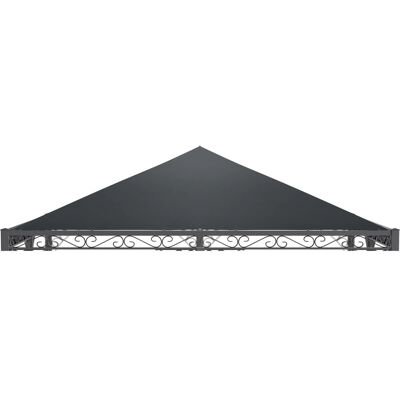 Eleo Sonnensegel 400 cm x 400 cm für Pavillon Palermo/Torino Anthrazit Eleo Sonnensegel 400 cm x 400 cm für Pavillon Palermo/Torino Anthrazit