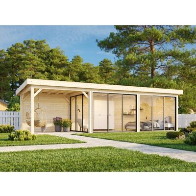 Palmako Pavillon Lenna Set 417 Slide 876 x 300 cm Lackiert Weiß FSC® Palmako Pavillon Lenna Set 417 Slide 876 x 300 cm Lackiert Weiß FSC®