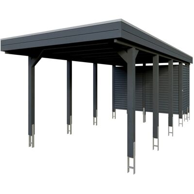SKANHOLZ - Friesland Set 12 - 314x708 cm - Carport SKANHOLZ - Friesland Set 12 - 314x708 cm - Carport