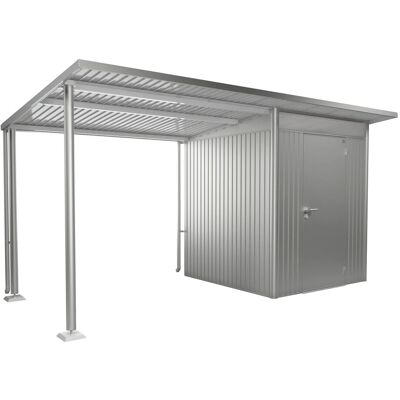 Biohort Seitendach Gr. L für Gerätehaus AvantGarde A1/A5 Silber-Metallic Biohort Seitendach Gr. L für Gerätehaus AvantGarde A1/A5 Silber-Metallic