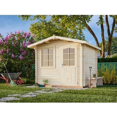 Palmako Gartenhaus Emma 240 x 200 cm Lackiert Grau-Anthrazit FSC® Palmako Gartenhaus Emma 240 x 200 cm Lackiert Grau-Anthrazit FSC®