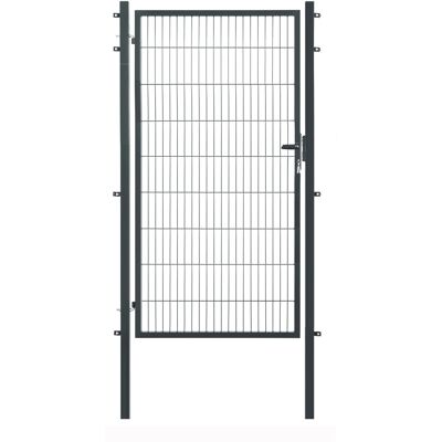 Floraworld Einzeltor für Doppelstabmattenzaun Anthrazit 180 cm x 120 cm Floraworld Einzeltor für Doppelstabmattenzaun Anthrazit 180 cm x 120 cm