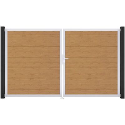 GroJa Tor 2-flg. Basicline Schmal Asteiche Natur EV1 306 cm x 180 cm DIN Rechts GroJa Tor 2-flg. Basicline Schmal Asteiche Natur EV1 306 cm x 180 cm DIN Rechts