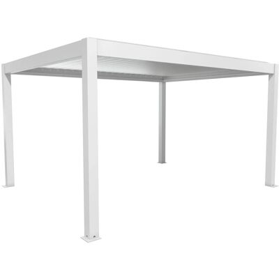 Biohort Pergola 4,5 m x 3,5 m Weiß/Silber-Metallic Biohort Pergola 4,5 m x 3,5 m Weiß/Silber-Metallic
