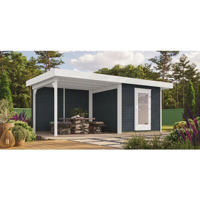 OBI Outdoor Living Holz-Gartenhaus Florenz Flachdach Lasiert 530 cm x 314 cm OBI Outdoor Living Holz-Gartenhaus Florenz Flachdach Lasiert 530 cm x 314 cm