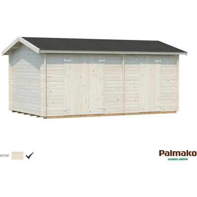 PALMAKO Jari Gartenhaus - Holz, Satteldach, 550x346cm PALMAKO Jari Gartenhaus - Holz, Satteldach, 550x346cm