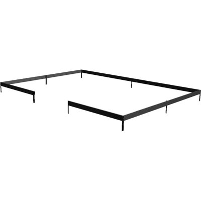 Juliana Fundamentrahmen für das Gewächshaus Grand Oase 18,8 m² Schwarz Juliana Fundamentrahmen für das Gewächshaus Grand Oase 18,8 m² Schwarz