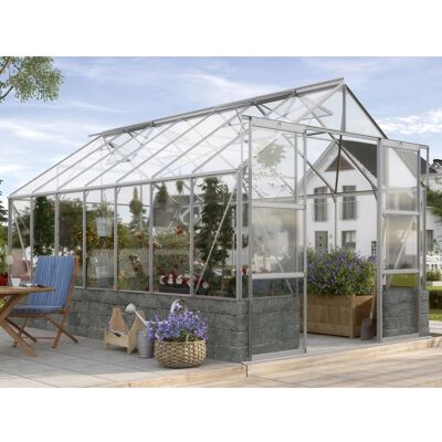 Vitavia Gewächshaus Cassandra 11500 Aluminium Eloxiert 11,5 m² Vitavia Gewächshaus Cassandra 11500 Aluminium Eloxiert 11,5 m²