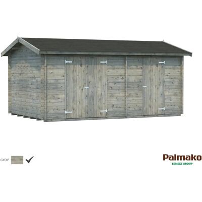 PALMAKO Jari Gartenhaus - Rechteckig, Zwei Türen, Mit Boden - Gartenschuppen PALMAKO Jari Gartenhaus - Rechteckig, Zwei Türen, Mit Boden - Gartenschuppen