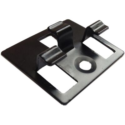 elephant - Montageclip-Set - Schwarz - 8 mm Nutwangenstärke - Mounting clip elephant - Montageclip-Set - Schwarz - 8 mm Nutwangenstärke - Mounting clip