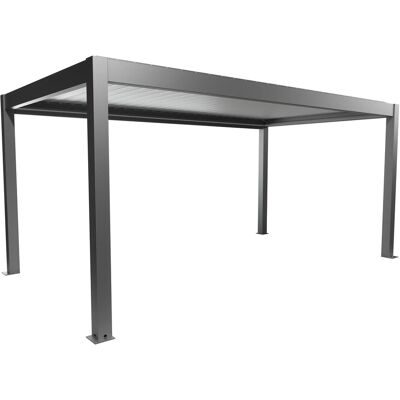 Biohort Pergola 5,5 m x 3 m Quarzgrau-Metallic/Weiß Biohort Pergola 5,5 m x 3 m Quarzgrau-Metallic/Weiß
