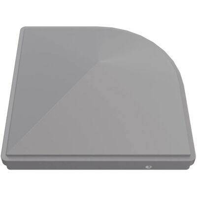 GroJa Pfostenkappe Premium für variable Pfosten 9 cm x 9 cm Silbergrau GroJa Pfostenkappe Premium für variable Pfosten 9 cm x 9 cm Silbergrau