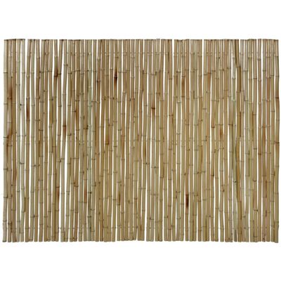 Floraworld Sichtschutz Bambusmatte Gala 90 cm x 300 cm Bambus Hell Floraworld Sichtschutz Bambusmatte Gala 90 cm x 300 cm Bambus Hell