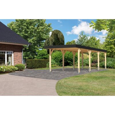 KARIBU Carport - Fichte, beige, 211,5cm H - Carports KARIBU Carport - Fichte, beige, 211,5cm H - Carports