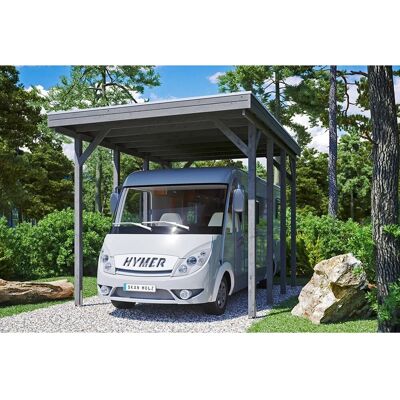 SKANHOLZ Friesland Caravan Carport - Einzelcarport, 350 cm, Schiefergrau SKANHOLZ Friesland Caravan Carport - Einzelcarport, 350 cm, Schiefergrau