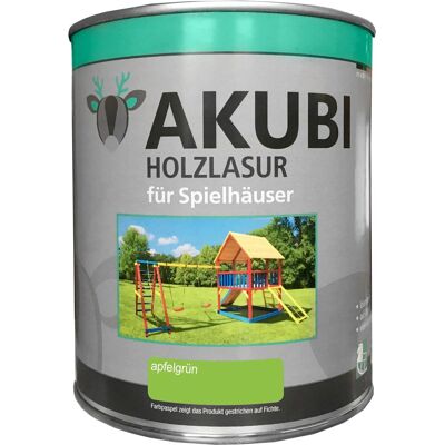 Karibu Holzlasur für Spielhäuser Apfelgrün 750 ml Karibu Holzlasur für Spielhäuser Apfelgrün 750 ml