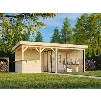 Palmako Pavillon Lenna Set 707 Slide Plus 588 x 300 cm Lackiert Weiß FSC® Palmako Pavillon Lenna Set 707 Slide Plus 588 x 300 cm Lackiert Weiß FSC®