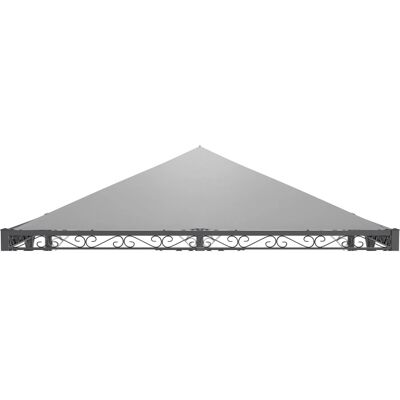 Eleo Sonnensegel 400 cm x 400 cm für Pavillon Palermo/Tornio Lichtgrau Eleo Sonnensegel 400 cm x 400 cm für Pavillon Palermo/Tornio Lichtgrau