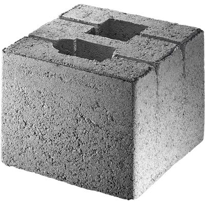 Diephaus Fundus Zaunpfosten Grau 20 x 20 x 17 cm Diephaus Fundus Zaunpfosten Grau 20 x 20 x 17 cm