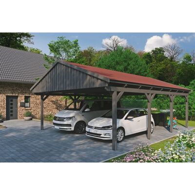 SKANHOLZ - Fichtelberg - grau - 618 cm - Carport SKANHOLZ - Fichtelberg - grau - 618 cm - Carport