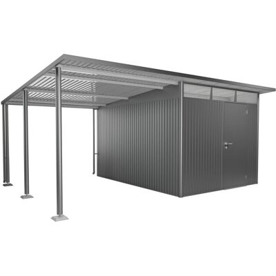 Biohort Seitendach Gr. L für Gerätehaus AvantGarde A4/A8 Quarzgrau-Metallic Biohort Seitendach Gr. L für Gerätehaus AvantGarde A4/A8 Quarzgrau-Metallic