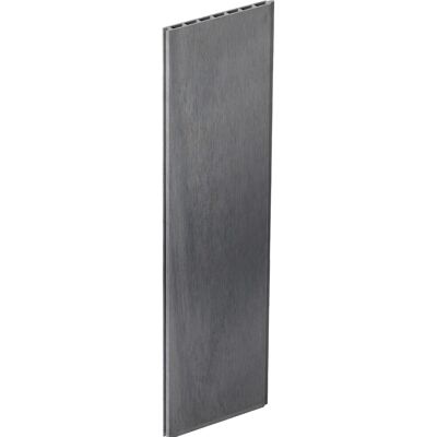 GroJaSolid Stecksystem Grande Einzelprofil Steingrau co-extrudiert 180 x 26,1 cm GroJaSolid Stecksystem Grande Einzelprofil Steingrau co-extrudiert 180 x 26,1 cm