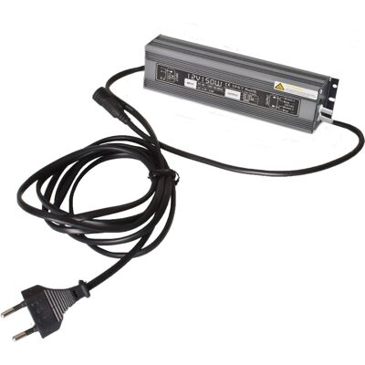 GroJa Trafo für bis zu 5 Lichtleisten 80 Watt IP67 Schwarz GroJa Trafo für bis zu 5 Lichtleisten 80 Watt IP67 Schwarz