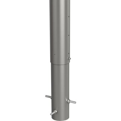 Biohort Steher für Sichtschutz zum Einbetonieren 135 cm hvst. Quarzgrau-Metallic Biohort Steher für Sichtschutz zum Einbetonieren 135 cm hvst. Quarzgrau-Metallic