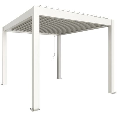 Biohort Pergola 3 m x 3,5 m Weiß Biohort Pergola 3 m x 3,5 m Weiß