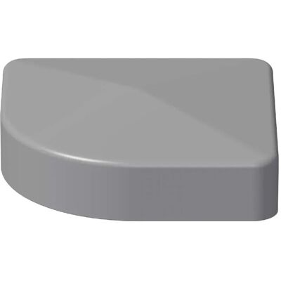 GroJa Kappe für variablen Eckpfosten 7 x 7 cm Silbergrau GroJa Kappe für variablen Eckpfosten 7 x 7 cm Silbergrau